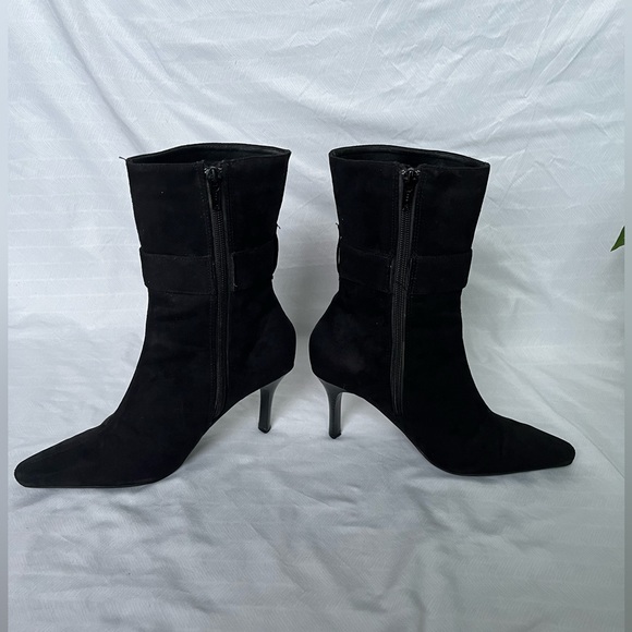 Marie Claire Ankle Boots Size 6 with Vintage Buckle - Picture 4 of 7